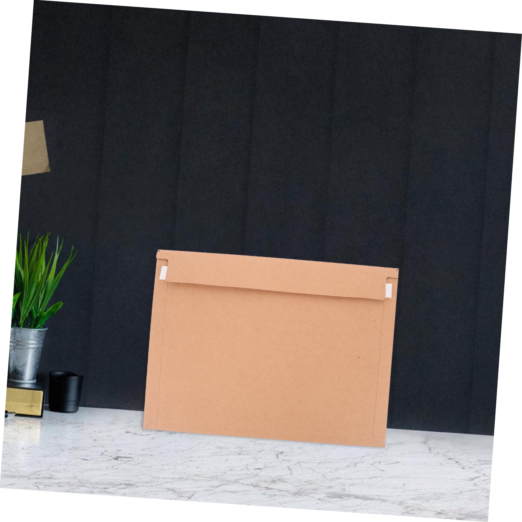 Lurrose Dicker Karton Selbstklebende Umschläge 30 Flache Versandtaschen Für Einladungen Sichere Postsendungen Dokumentenverpackung