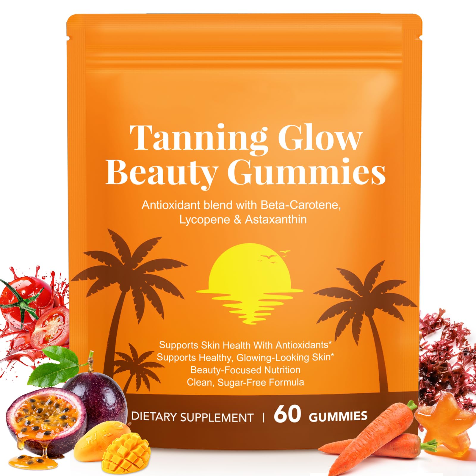HuaangMaox Astaxanthin Tanning Gummies
