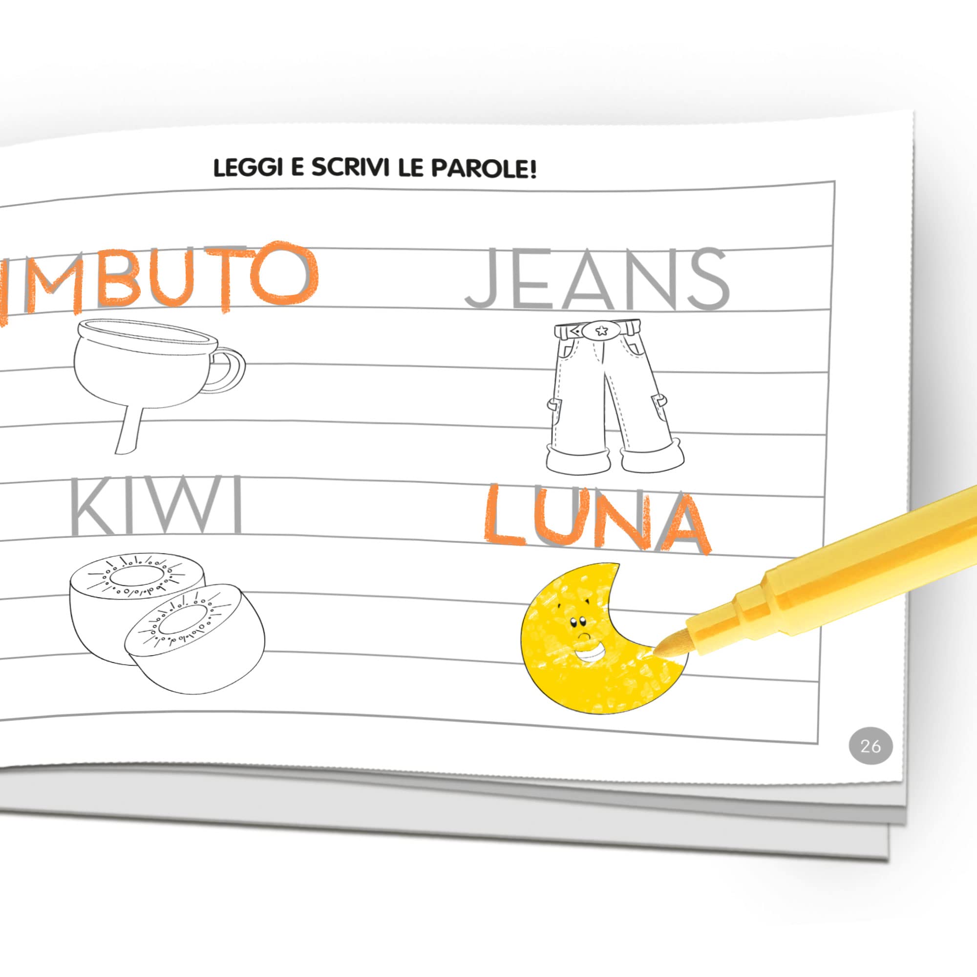 Carotina Maxi Schule Zum Schreiben – Lernspiel Für Kinder Ab 3 Jahre, Buchstaben & Zahlen, Von Lisciani