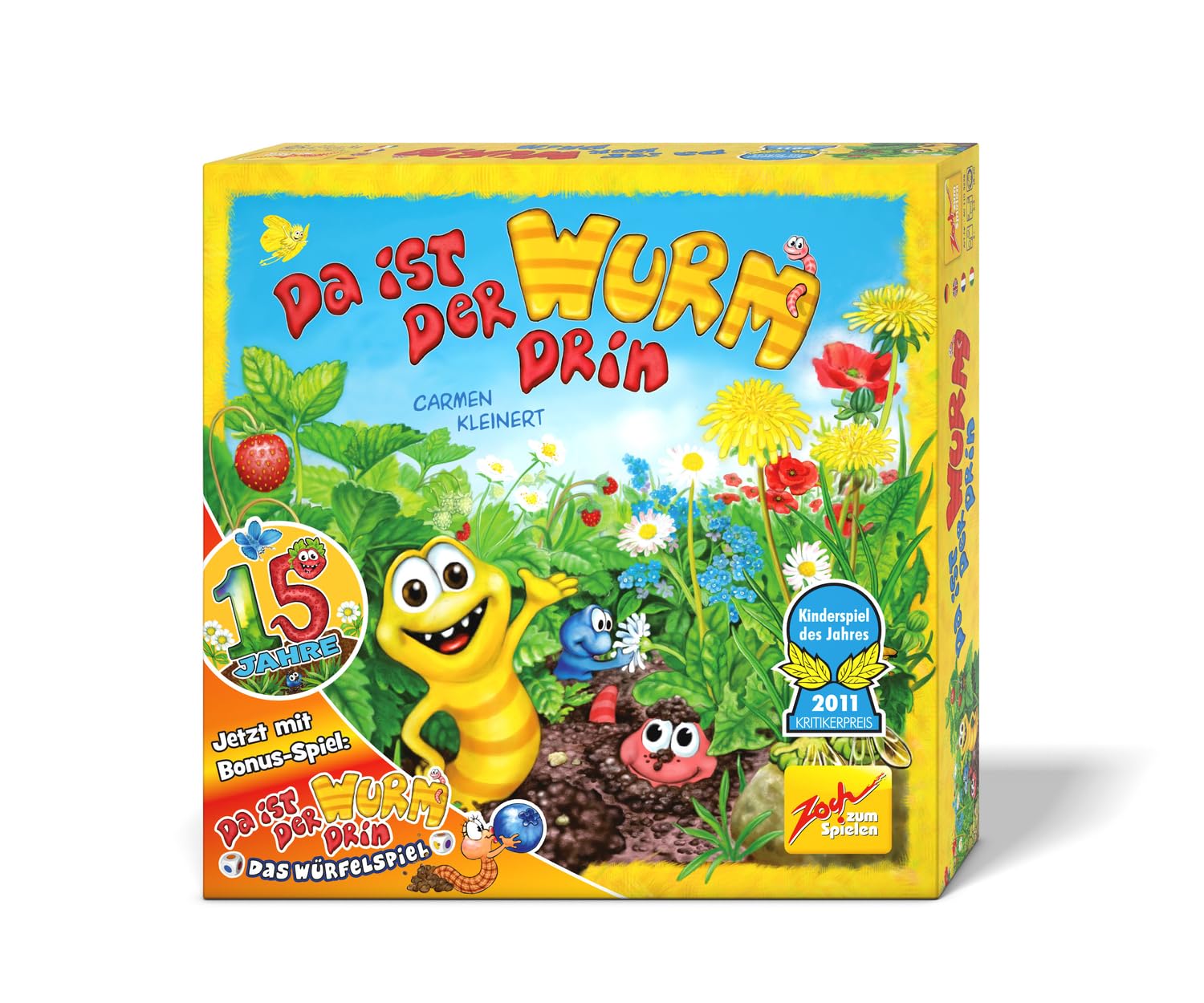 Da ist der Wurm drin juego infantil de observación con dados extra 4