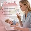 Portable Nebuliser Machine for Adults & Kids,Ultra Silent Automatic Cleaning Function Nebulizer,Ultrasonic Technology Iteration 2.0,Fine Atomisation,0 Residue More Efficient for Home & Travel