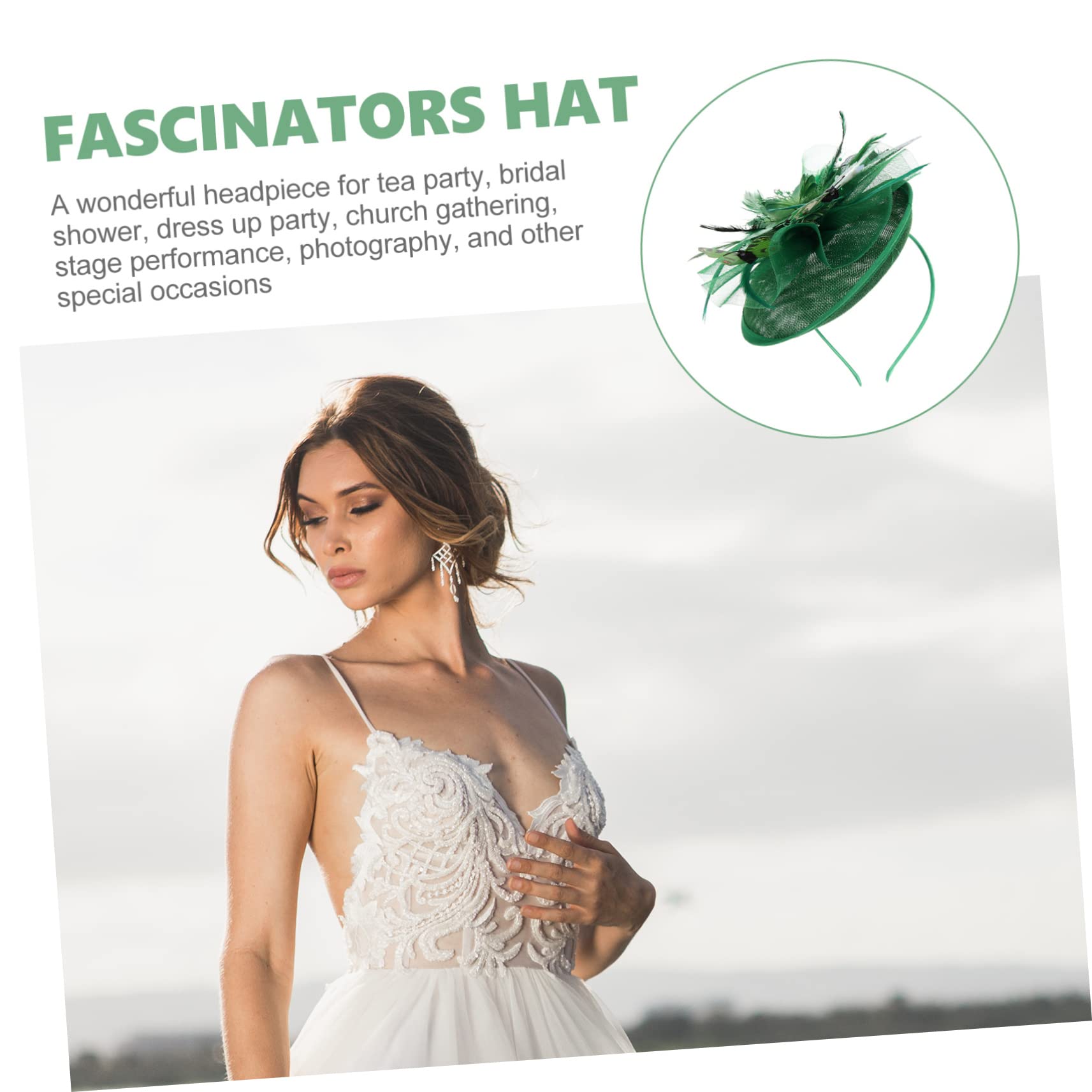 SOIMISS 3stücke Butterflies Fascinator Cocktail Hut Für Hochzeiten Und Teepartys Einstellbares Damen-haaraccessoire Bunten Farben Geeignet Für Festliche Anlässe Und Besondere Feiern
