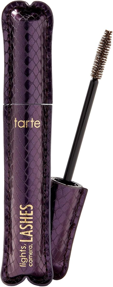 tarte lights, camera, lashes 4-in-1 mascara – Volume, Length, Curl & Conditioning for Fuller Looking Lashes, Smudge-Proof, Flake-Free, Longwear, Vegan & Cruelty Free