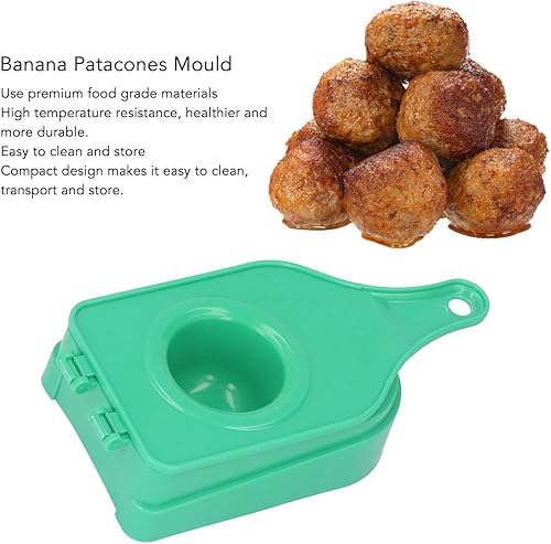 Miniatura 2 de Molde de plátano para patacones, molde para hacer albóndigas, prensa de plátano, accesorios de cocina para restaurantes, hotel y hogar