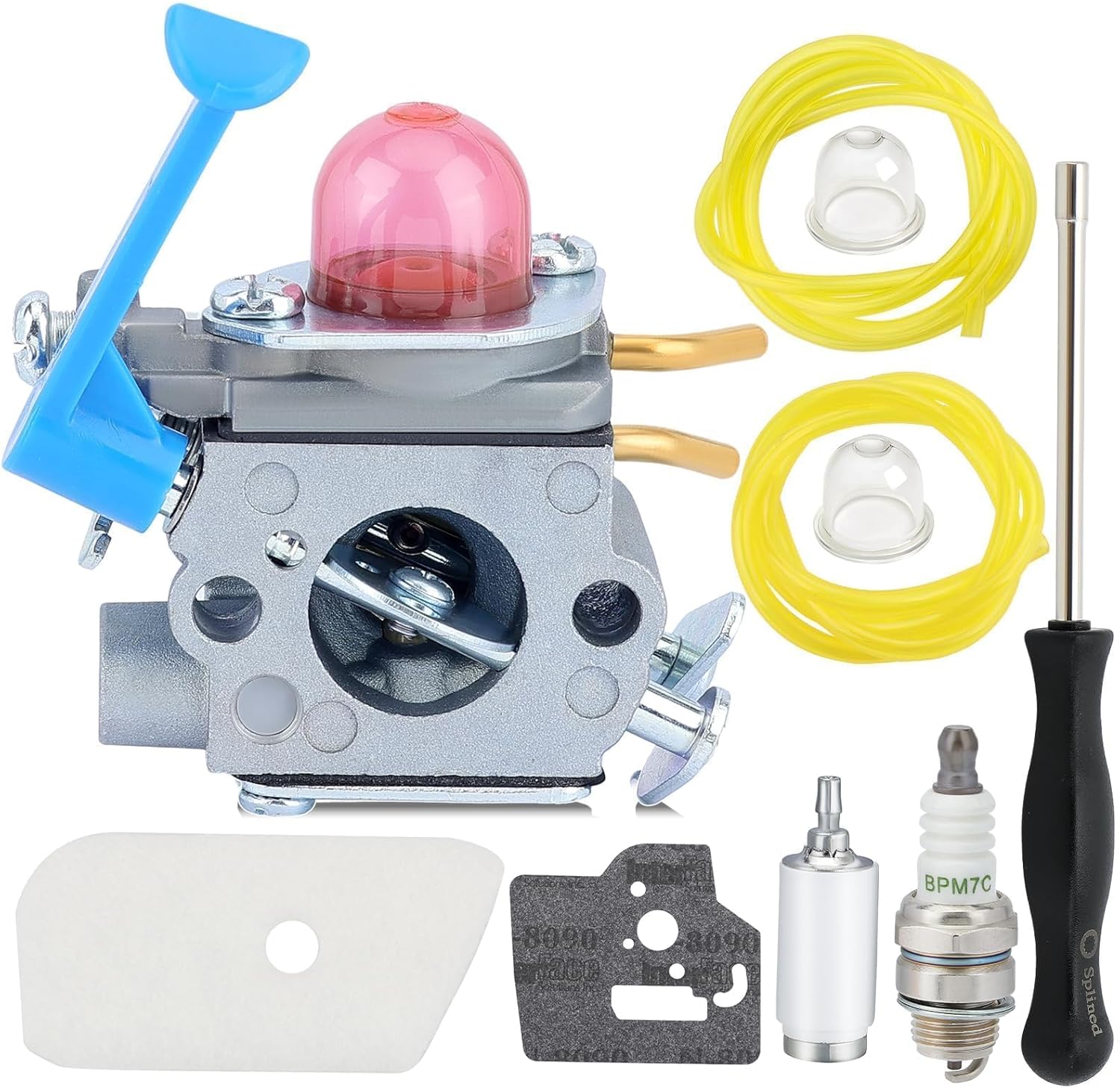 128LD Carburetor for Husqvarna 125R 125RJ 125LDX 128C 128L 128LD 128R 128RJ Trimmer Edger Replaces Zama C1Q-W40A 545081848