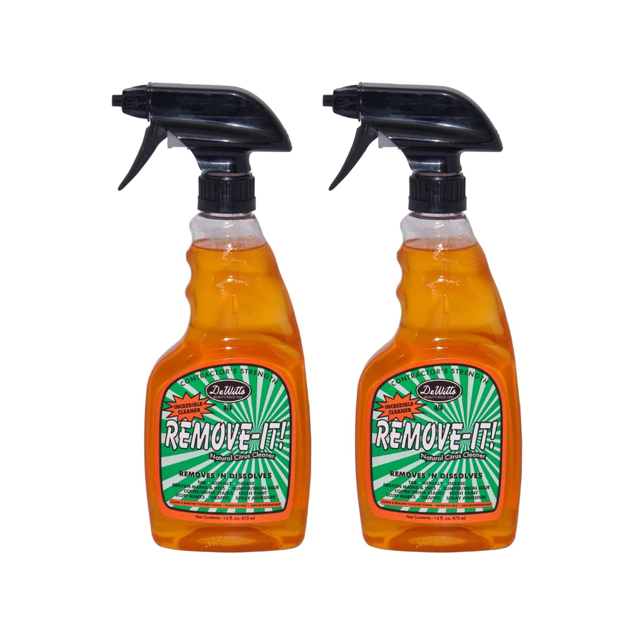 Dewitt's Remove It Citrus Cleaner 16 Fl.Oz. Bottle (2 Pack)