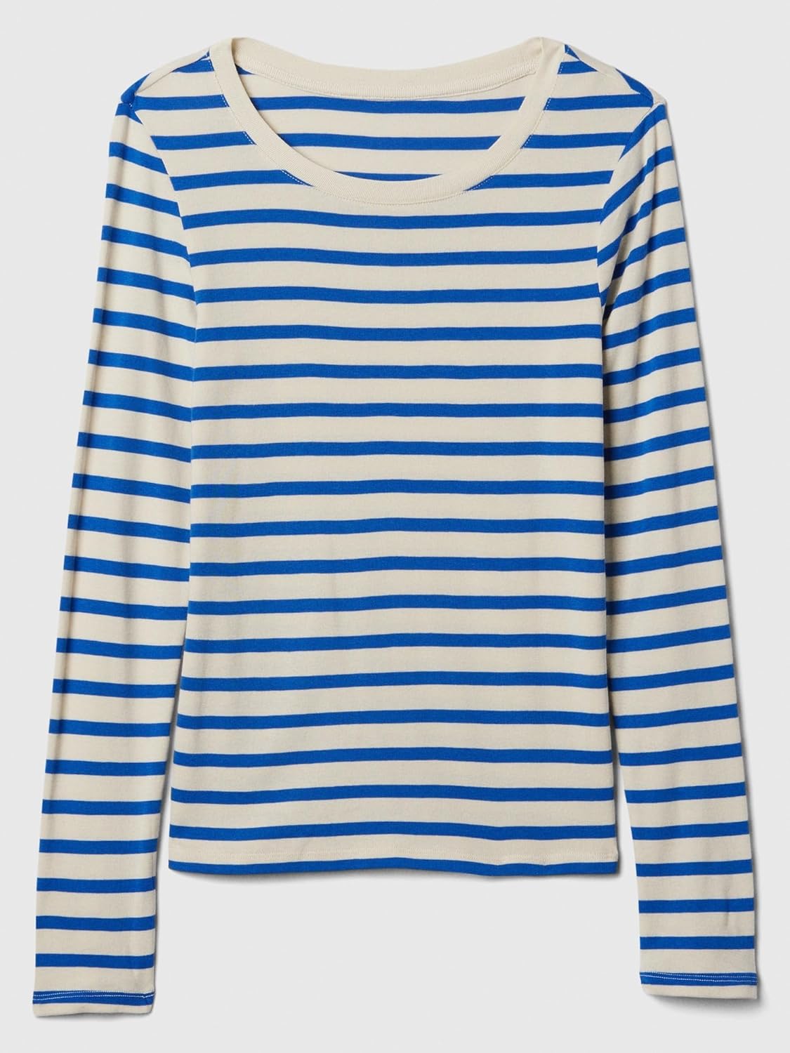 Gap Womens Long Sleeve Favorite Crew-Neck T-Shirt - Image 5