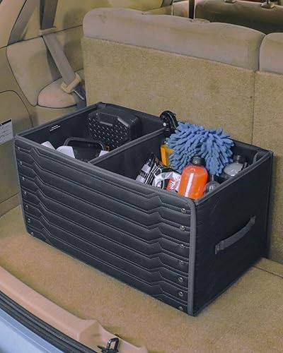 Organizador plegable para maletero de automóvil, organizador de maletero de automóvil, organizador plegable para maletero con tapa, organizador de