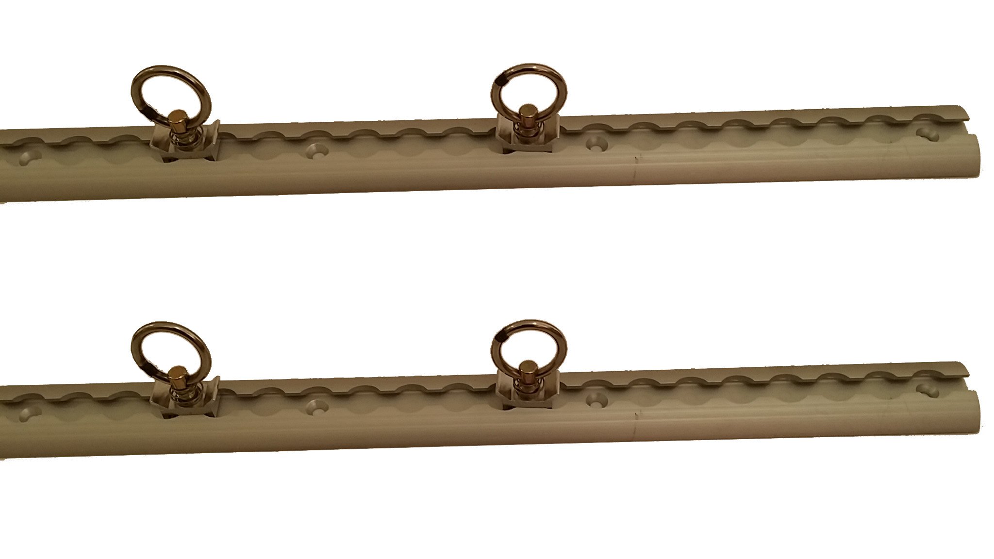 BonberlandBonberland Semi-Round Heavy Duty L Track Anchor Rail System Kit-2Packs