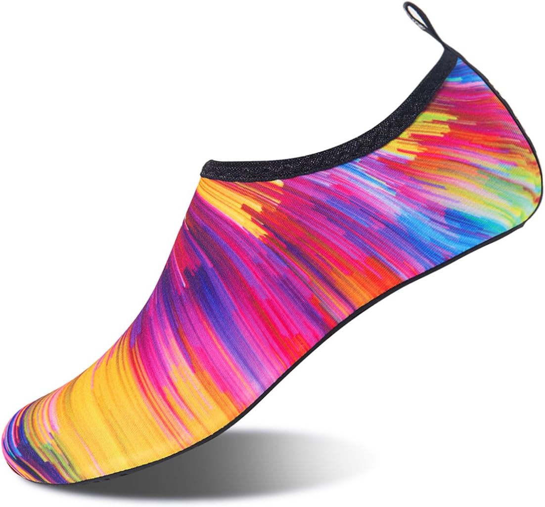 Womens and Mens Kids Water Shoes Barefoot Quick-Dry Aqua Socks for Beach Swim Surf Yoga Exercise