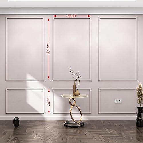 Miniatura 2 de Kit de moldeo de pared para despegar y pegar, listo para usar, fácil de instalar para los amantes del bricolaje, sin necesidad de herramientas | 3