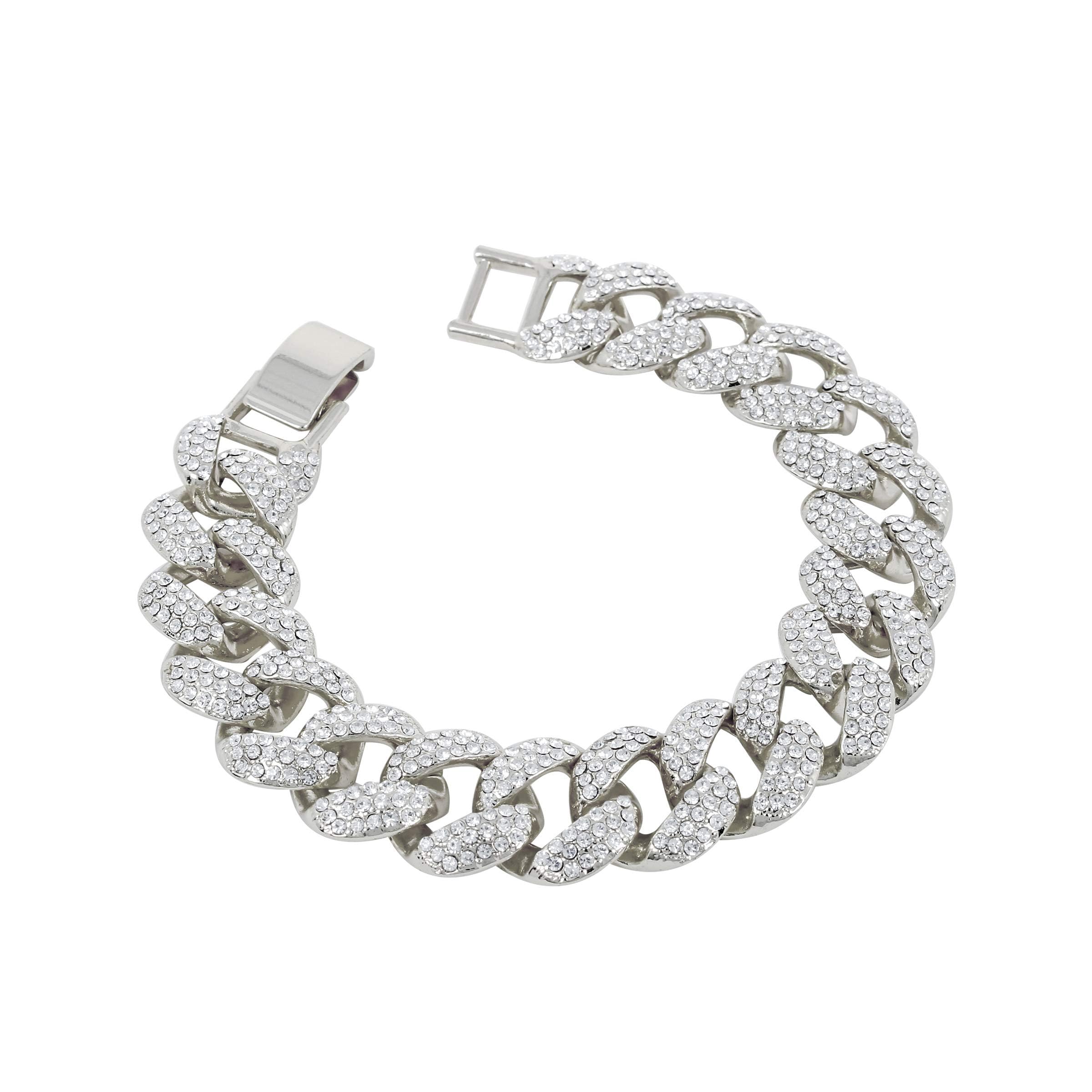 Herren-Armbanduhr und Armband, 40 mm, rechteckiges Gehäuse