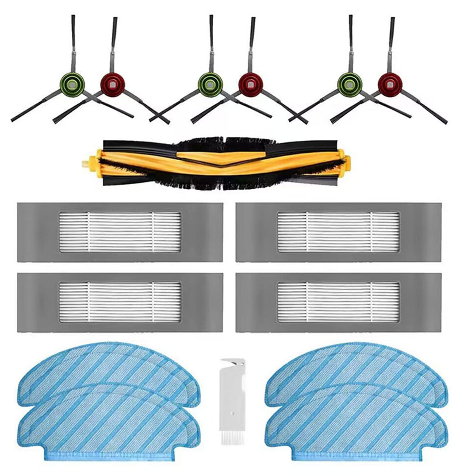 Dpofirs Accessories Kit For Yeedi VAC Station – Replacement Brushes & Filters - View #14