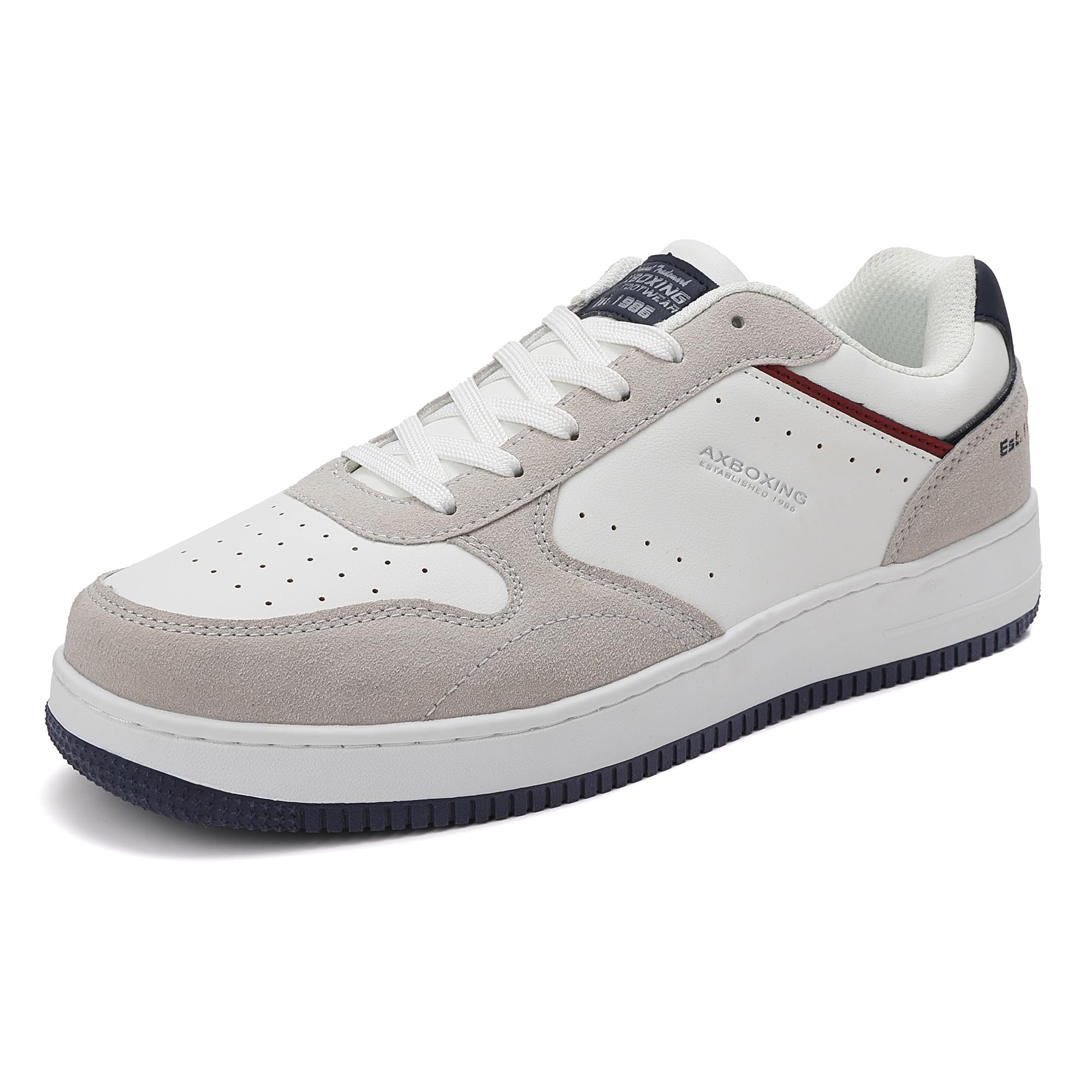 AX BOXING Sneaker Herren Schuhe Mode Herrenschuhe Freizeitschuhe Walkingschuhe Atmungsaktiv Trainers Leichte Turnschuhe Größe 41-46 EU