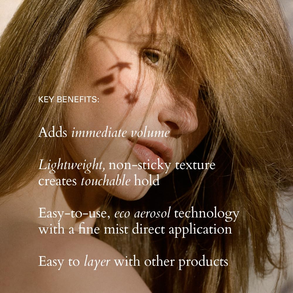 RŌZ Root Lift Spray | Instant Volume Boost| Buildable, Non-Sticky, Lightweight Hold | Infused with Mushroom Root, Rice Protein & Radish Root | Silicone-Free | 5 fl oz - Image 4