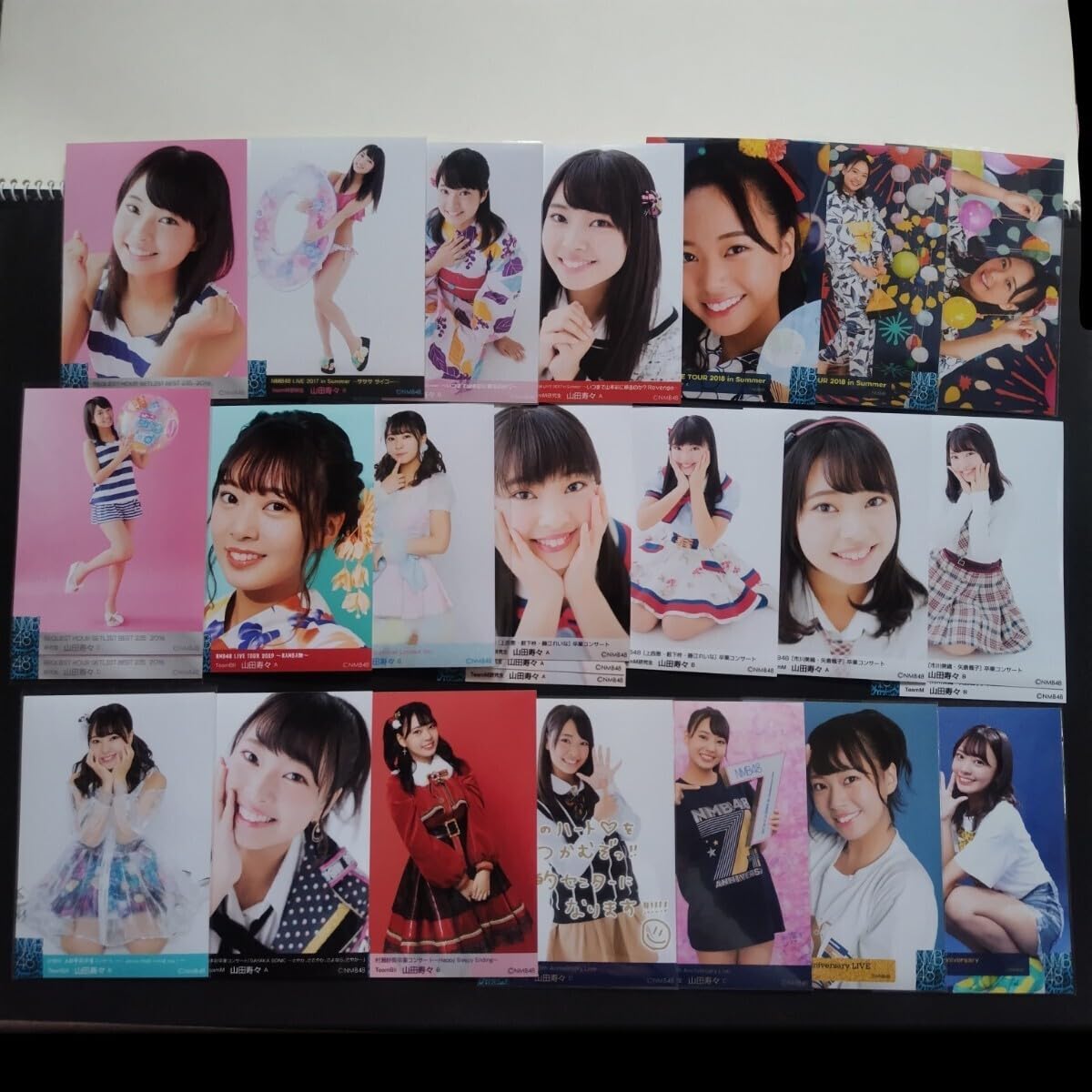 Amazon.co.jp: NMB48 山田寿々 生写真 セット : おもちゃ