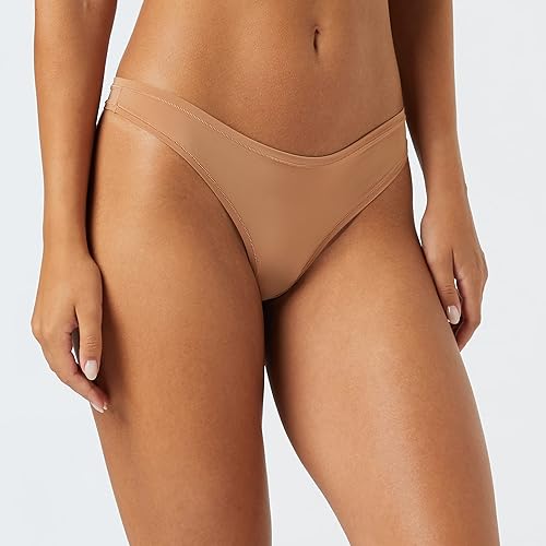 Miniatura 2 de Tienda Essentials Women's Microfiber Underwear (Hipster & Thong, Available in Plus Size), Pack of 6