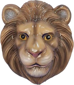 Forum Novelties Childs Plastic Animal Mask, Lion