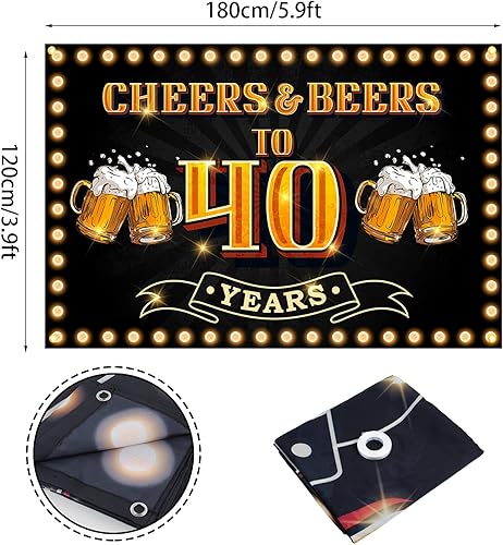 Miniatura 24 de Cartel de "Cheers and Beers to 21 Years", fondo de feliz cumpleaños 21 para hombres y mujeres, fotografía, cumpleaños, aniversario, fiesta