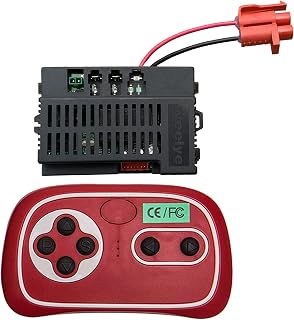 RX74 FCC 24V 2.4G Bluetooth Remote Control and Receiver Kit Kids Powered Ride On Car,Controller Control Box Accessories for Children Electric Ride On Car Replacement Parts