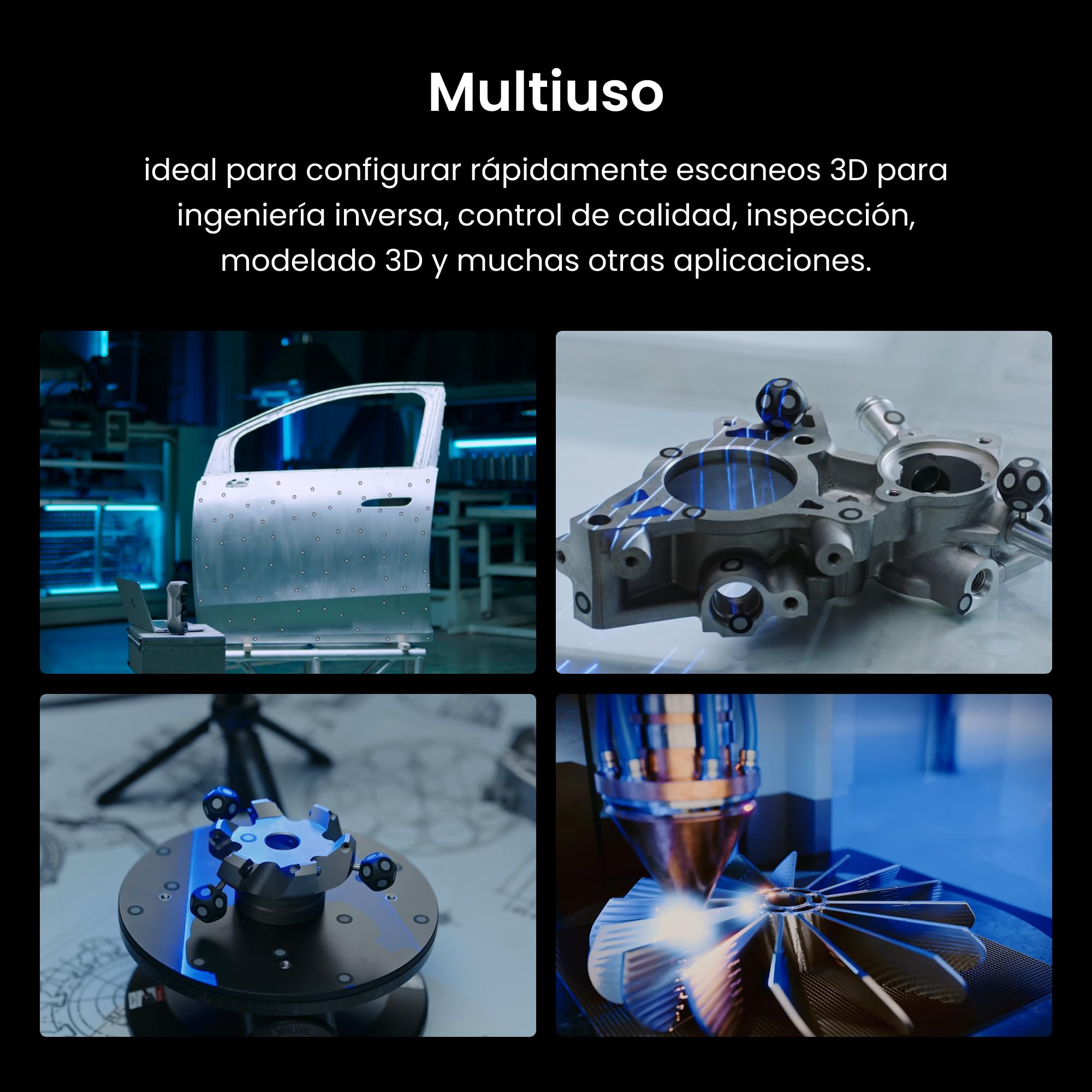 Revopoint Kit de Marcadores de Cúpula Magnéticos 3D de 6 Piezas para Escaneo 3D, Marcadorespara Escáneres 3D, Puntos de Seguimiento 3D para Evitar la Pérdida de Seguimiento y Mejorar la Precisión