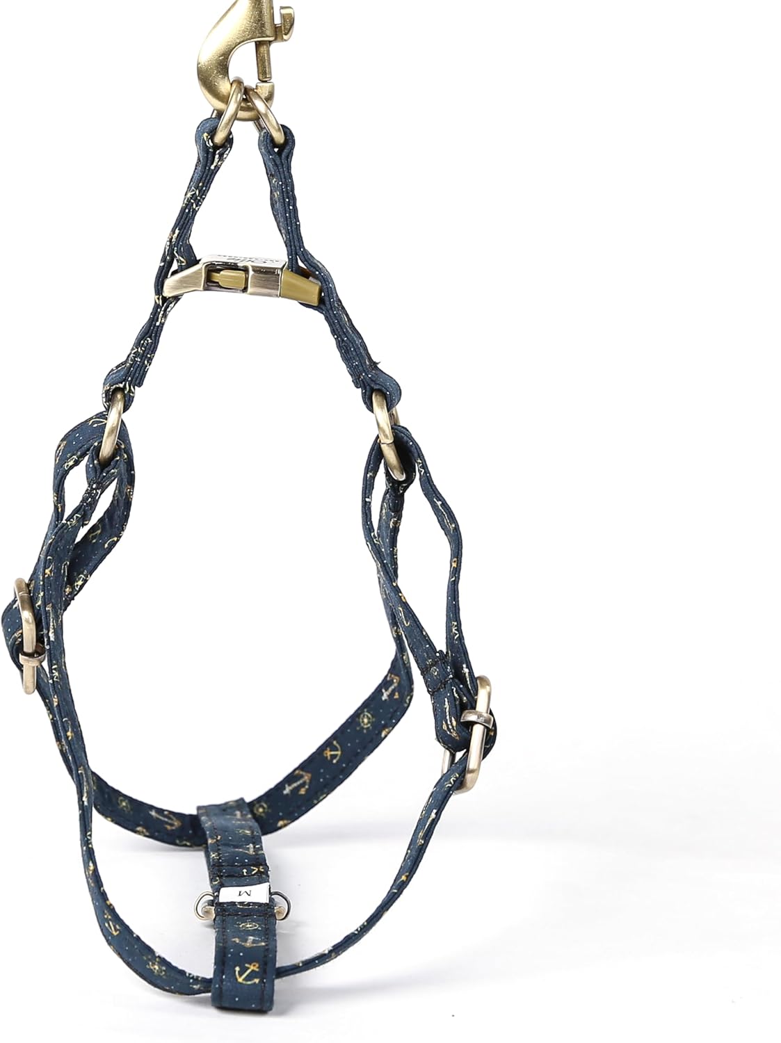 Angie and Allie Organic Cotton Personalized Step in Dog Harness,Custom Dog Halter Vests,Adjustable No Pull Canine Halter Harness for Small Medium Large Dogs
