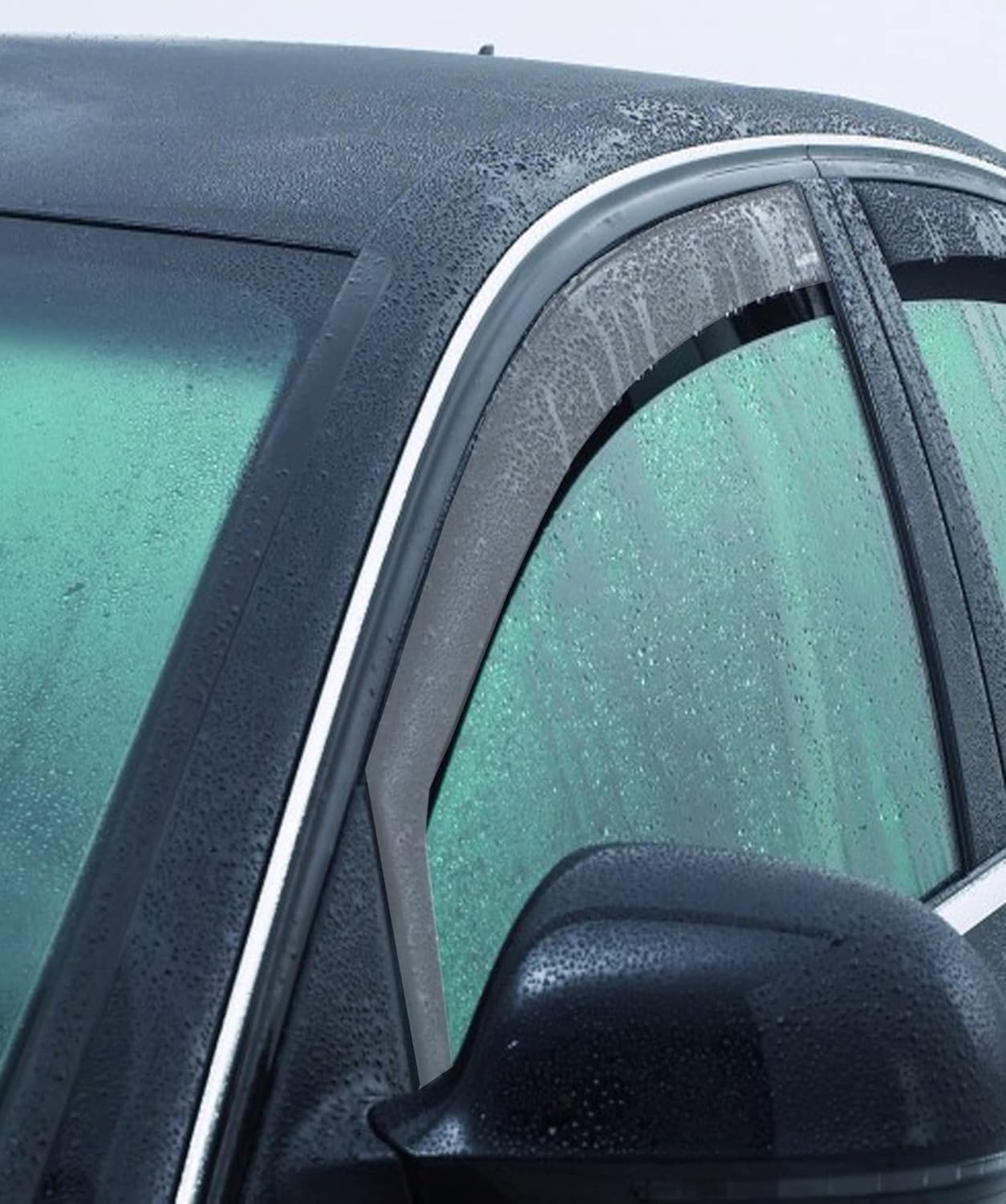 ClimAir Vordere Windabweiser (1 Set) für die Fahrer und Beifahrerseite-CLI003P0287 passend für OPEL Frontera SUV, 5-Door, 2025-,