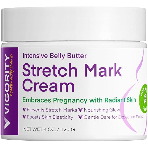 Vigority Stretch Mark Cream for Pregnant Women 4 Oz