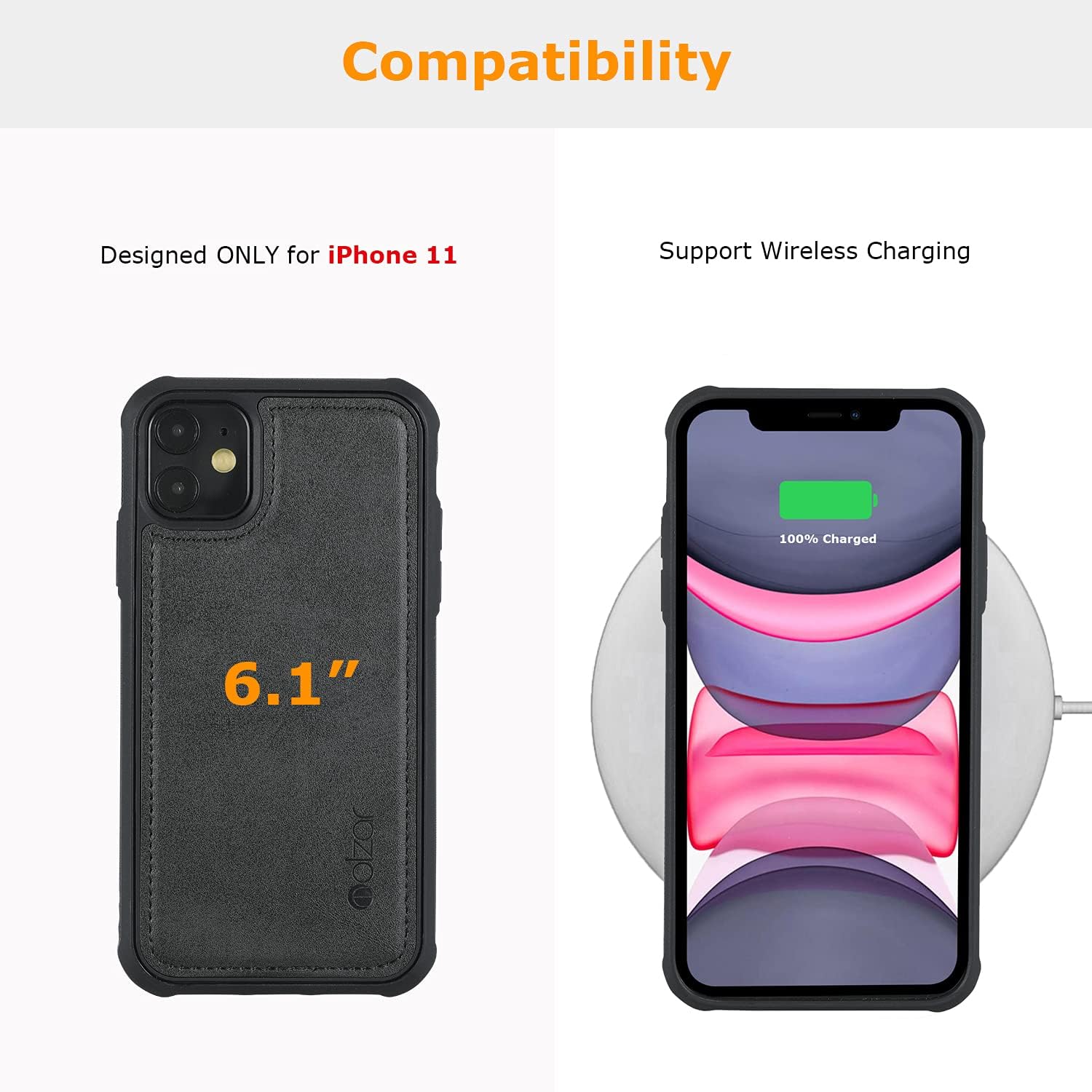 Iphone 11 case wireless charging compatible Outlet