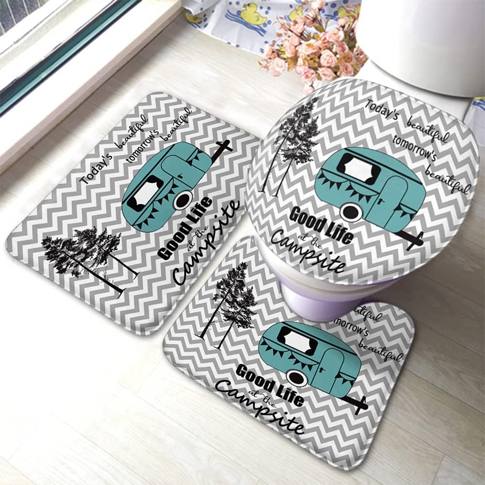 Amazon.com: WONDERTIFY Camper Rv Bathroom Antiskid Pad Trailer Travel ...