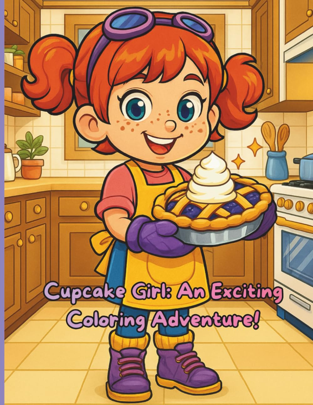 Cupcake Girl: An Exciting Coloring Adventure!: “Learn Baking Basics With Cupcake Girl — A Fun Coloring Book About Kitchen Tools and Creativity” (Cupcake Girl Coloring Adventures)