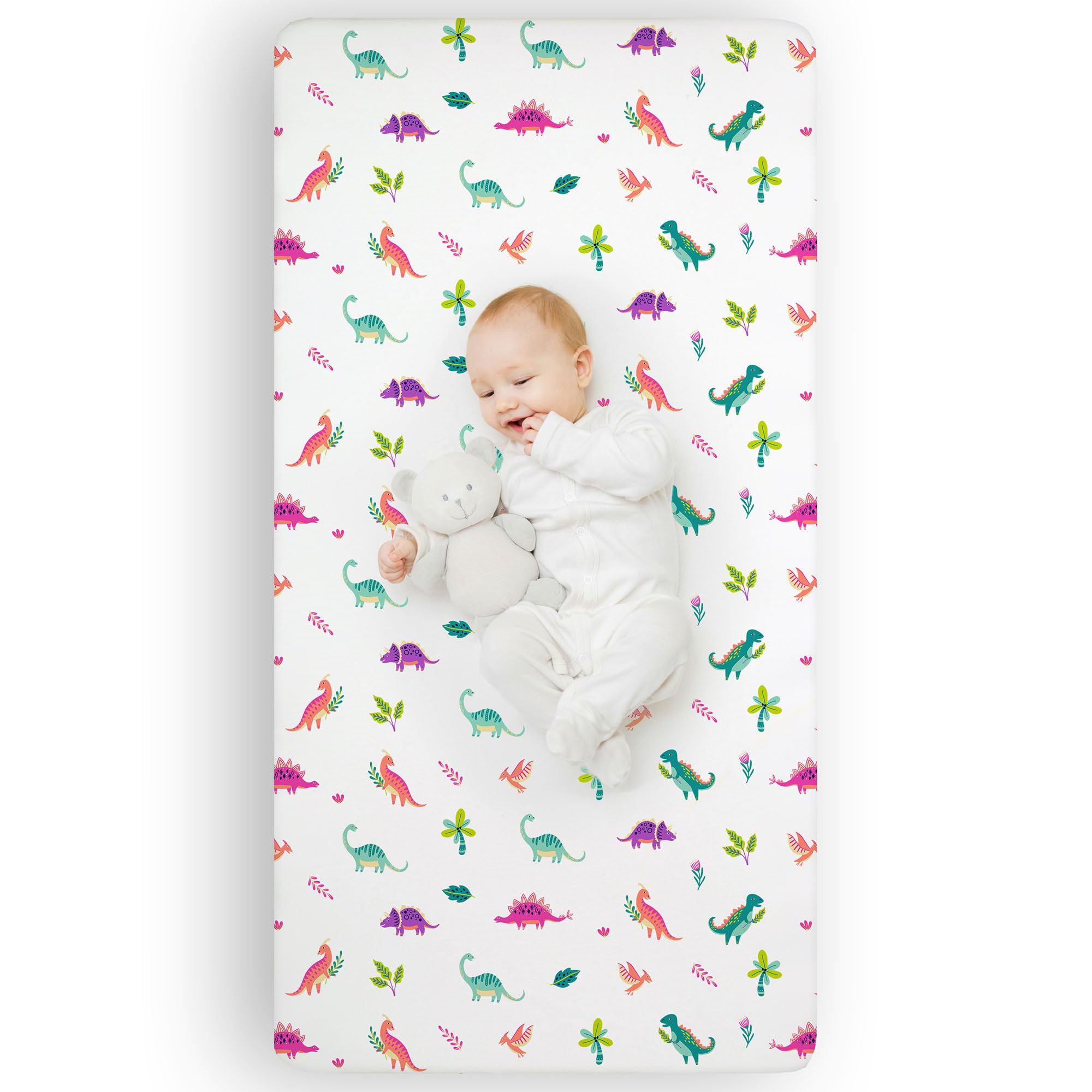 Drap-housse berceau microfibre Wildkin pour éviter la transpiration de bébé