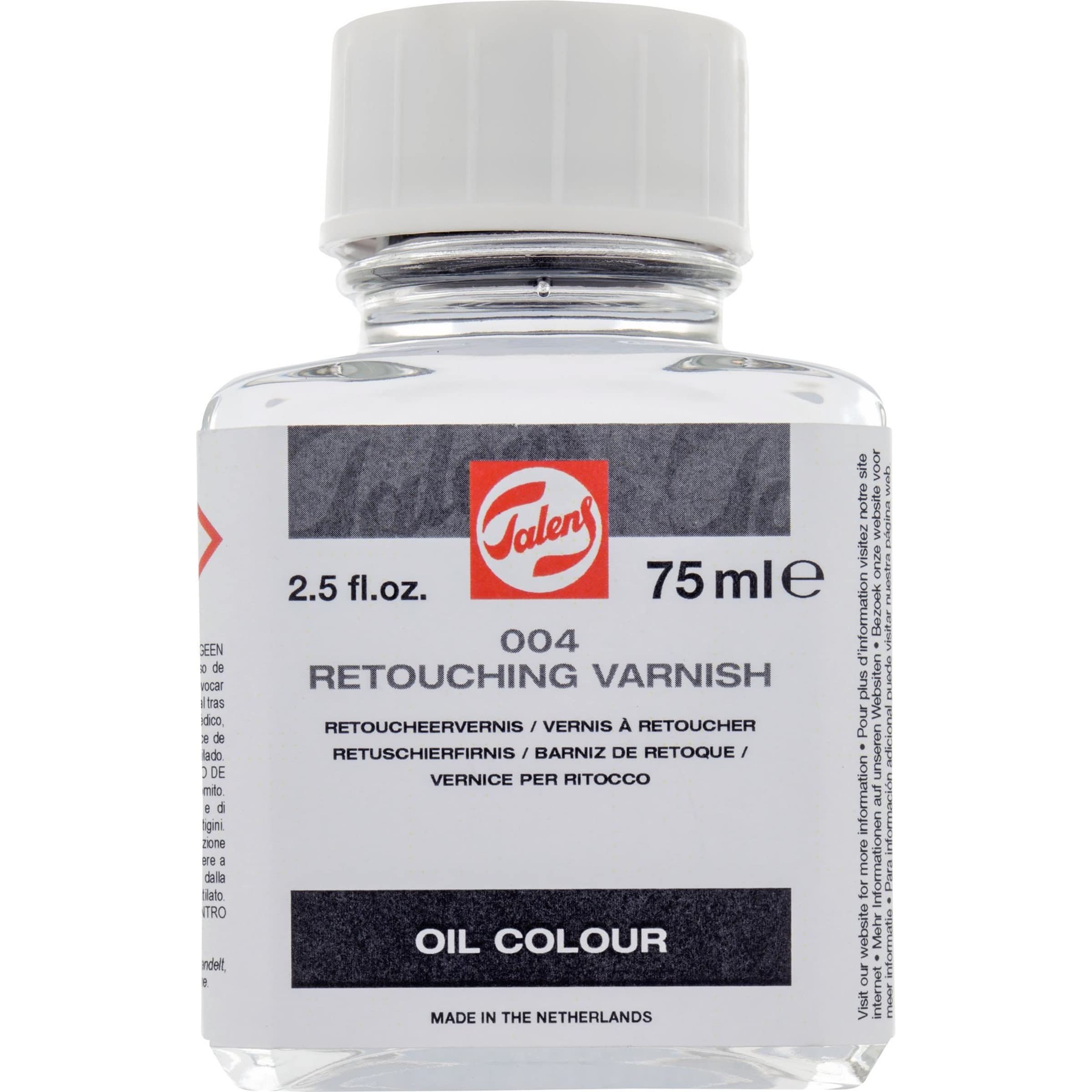Talens Touch Up Varnish 004 75 ml (24285004), Red, Extra Large, 5