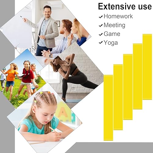 Miniatura 6 de PLULON Paquete de 15 bandas para sillas para niños con pies inquietos para sillas de aula, bandas inflables para estudiantes, sillas, escritorios