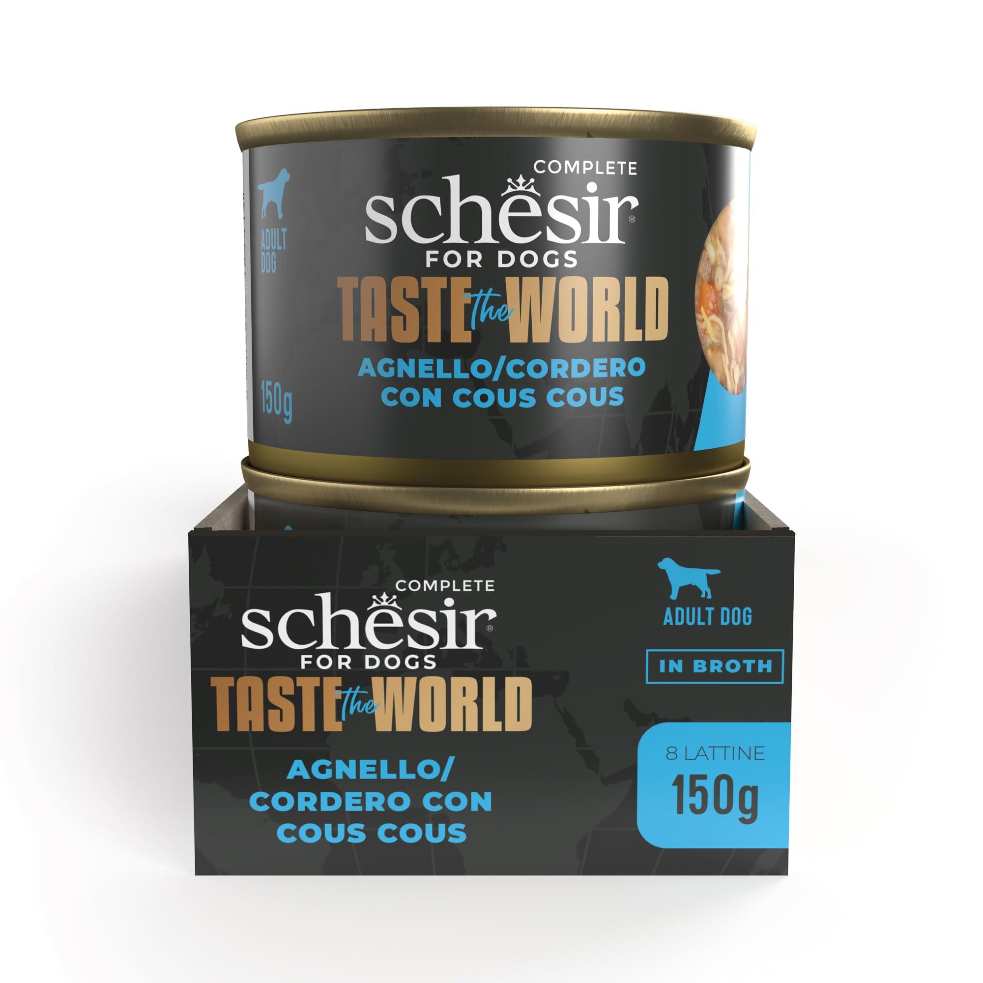 Schesir Taste The World Agnello con Cous Cous 8X150g