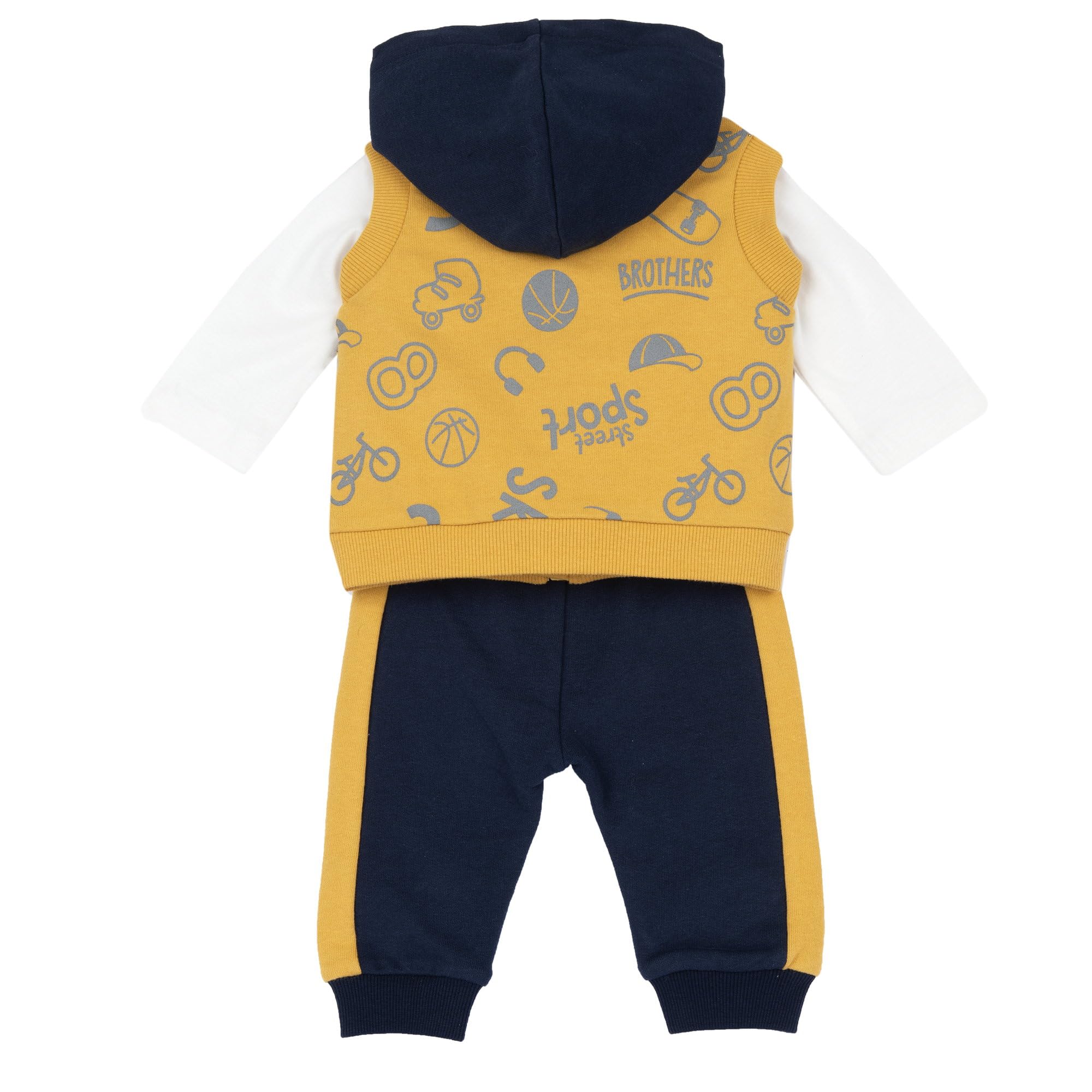 Chicco Completo Tuta, Felpata Completo tuta due pezzi Chicco Bambini e ragazzi