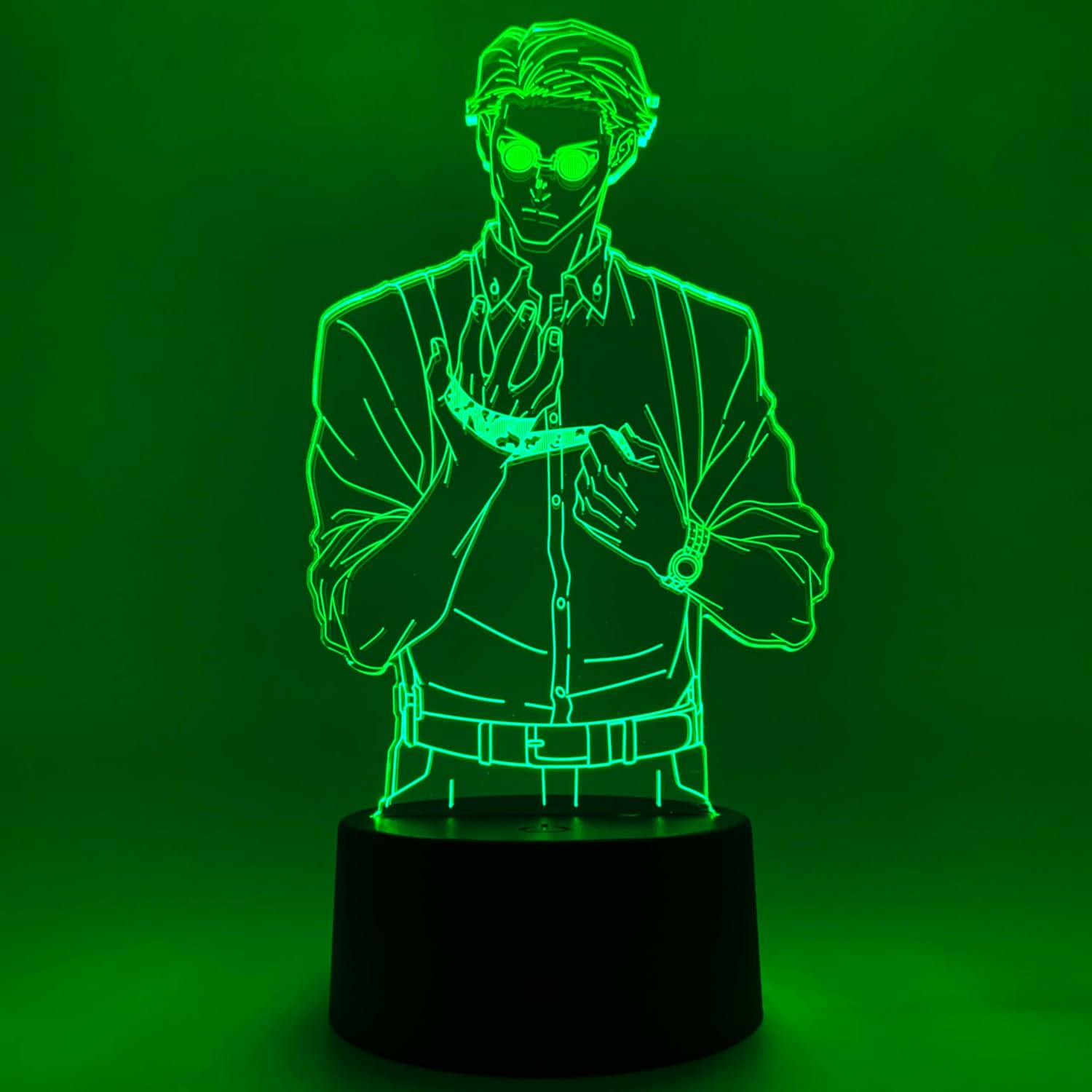 Otaku Lamps Jujutsu Kaisen - Kento Nanami (Shibuya) Anime Night Light, 16 Color RGB LED – Gift for Otaku