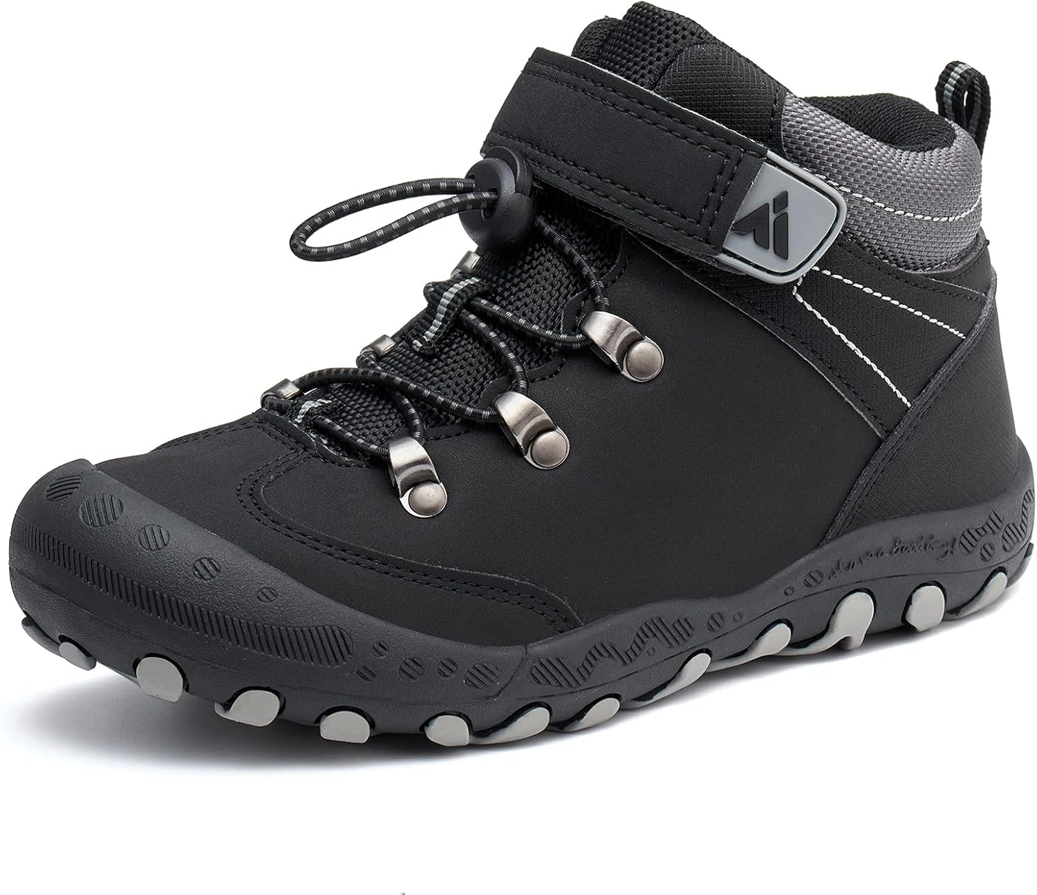  | Mishansha Boys Girls Water Resistant Hiking Boots Anti Collision Non Slip Athletic Outdoor Ankle Walking Shoes | Hiking Boots