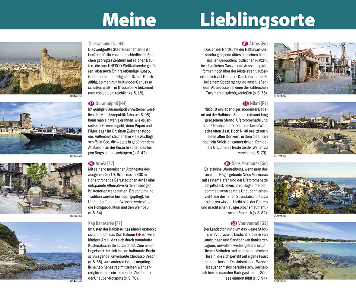 Reise Know-How MeinTrip Chalkidiki mit Thessaloníki: Reiseführer mit Faltplan und kostenloser Web-App
