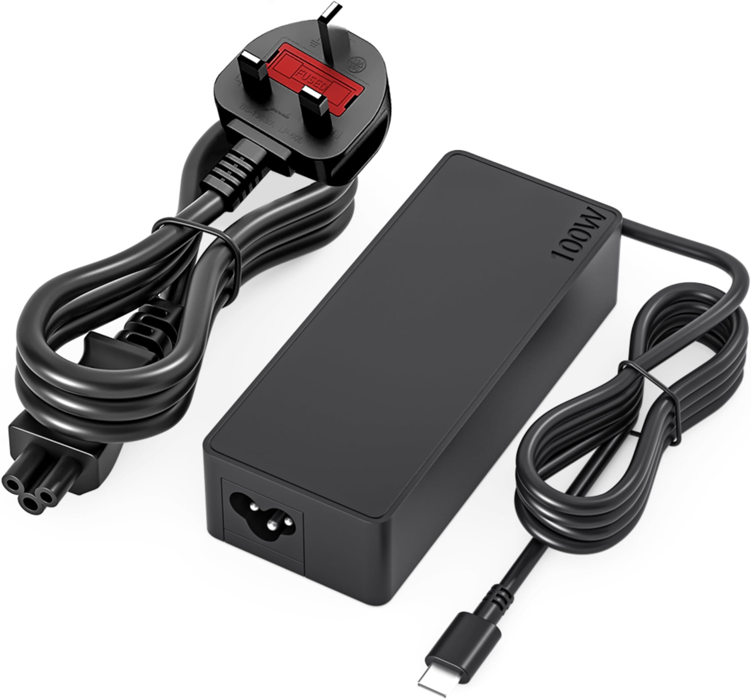 Universal 100W USB C Laptop Charger Compatible with Mac Book Pro/Air 16, 15, 14, 13 Inch Lenovo ThinkPad ASUS HP Acer Dell MSI Computer Tablet Adapters Type C Power Cord