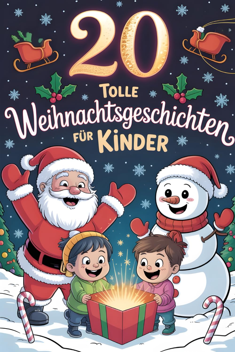 20 Tolle Weihnachtsgeschichten Für Kinder: Herzerwärmende Erzählungen Winterabenteuer Voller Freundlichkeit, Lachen Und Dem Zauber Der Weihnachtszeit