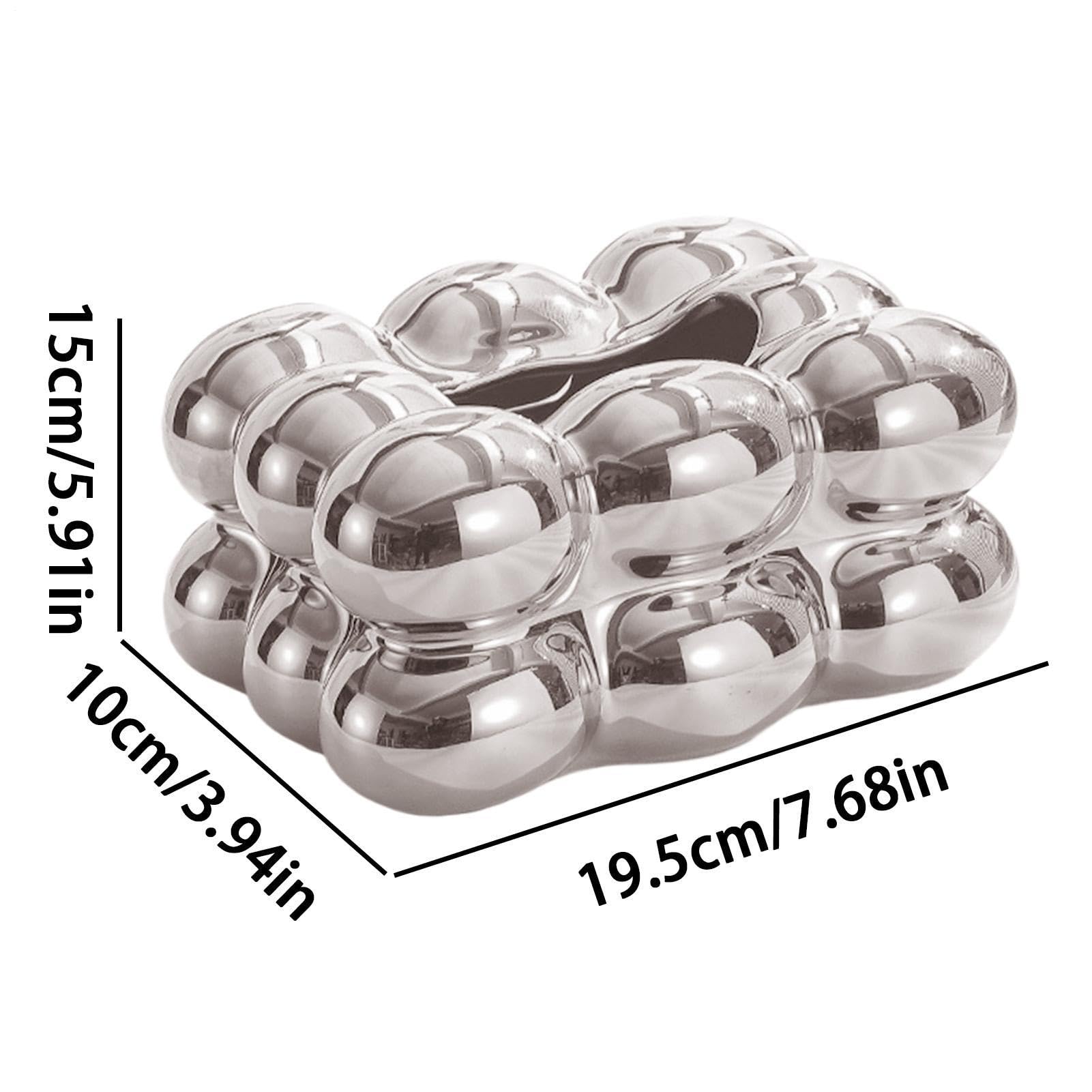 Portafazzoletti Design Cubo con Motivo Cotton Candy Estetico | Scatola Portafazzoletti Cubo per Soggiorno Ufficio Scrivania Auto Viaggio Tavolo Cucina