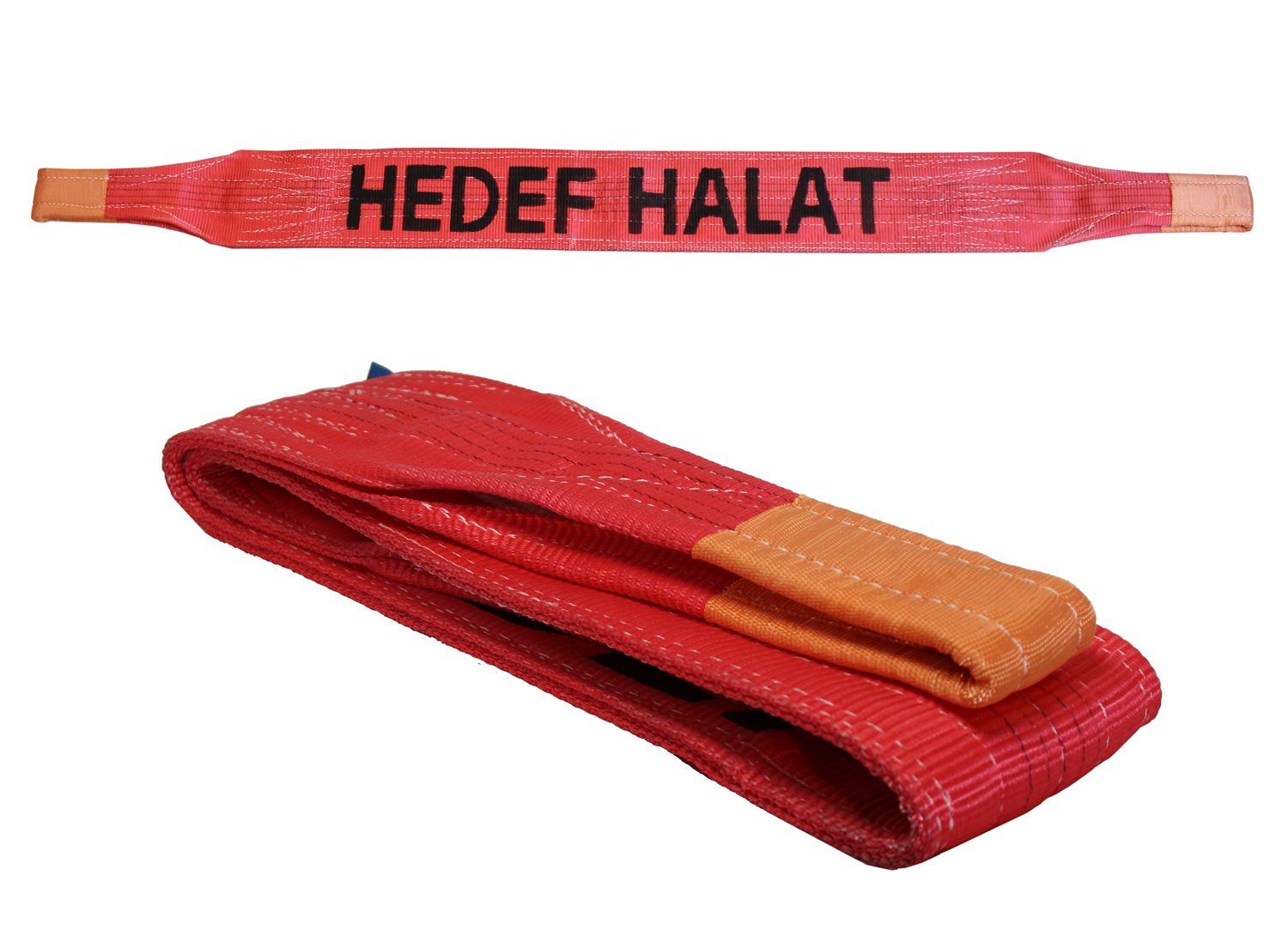 12 Meter 5 Tonnen (5000kg) Hebeband Hebebänder Hebeschlinge Bandschlinge Hebegurt Krangurt Kranschlinge Bergegurt Transportgurt Zwei Schlaufen