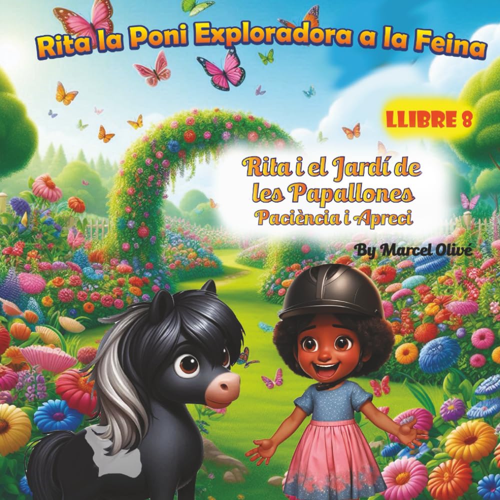 Rita l’Exploradora a la Feina: Rita i el Jardí de les Papallones (en Català): Paciència i Apreci (Rita la Poni Exploradora (En Català))