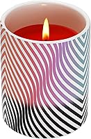 Vista 9 de Vela perfumada de cerámica que cambia de color lento, 12 oz - Vibin' Green