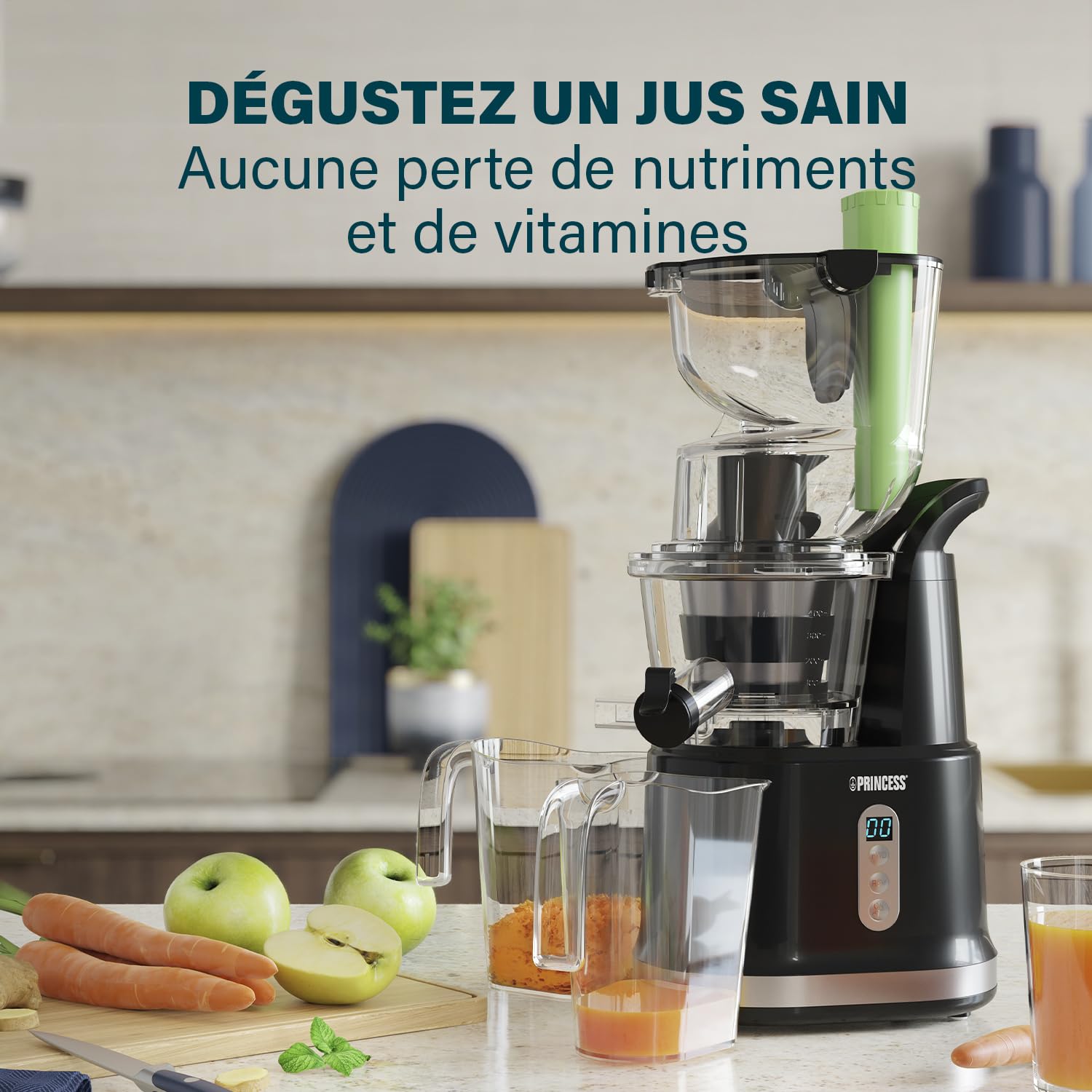 Princess 202045 Extracteur de jus avec remplissage facile
