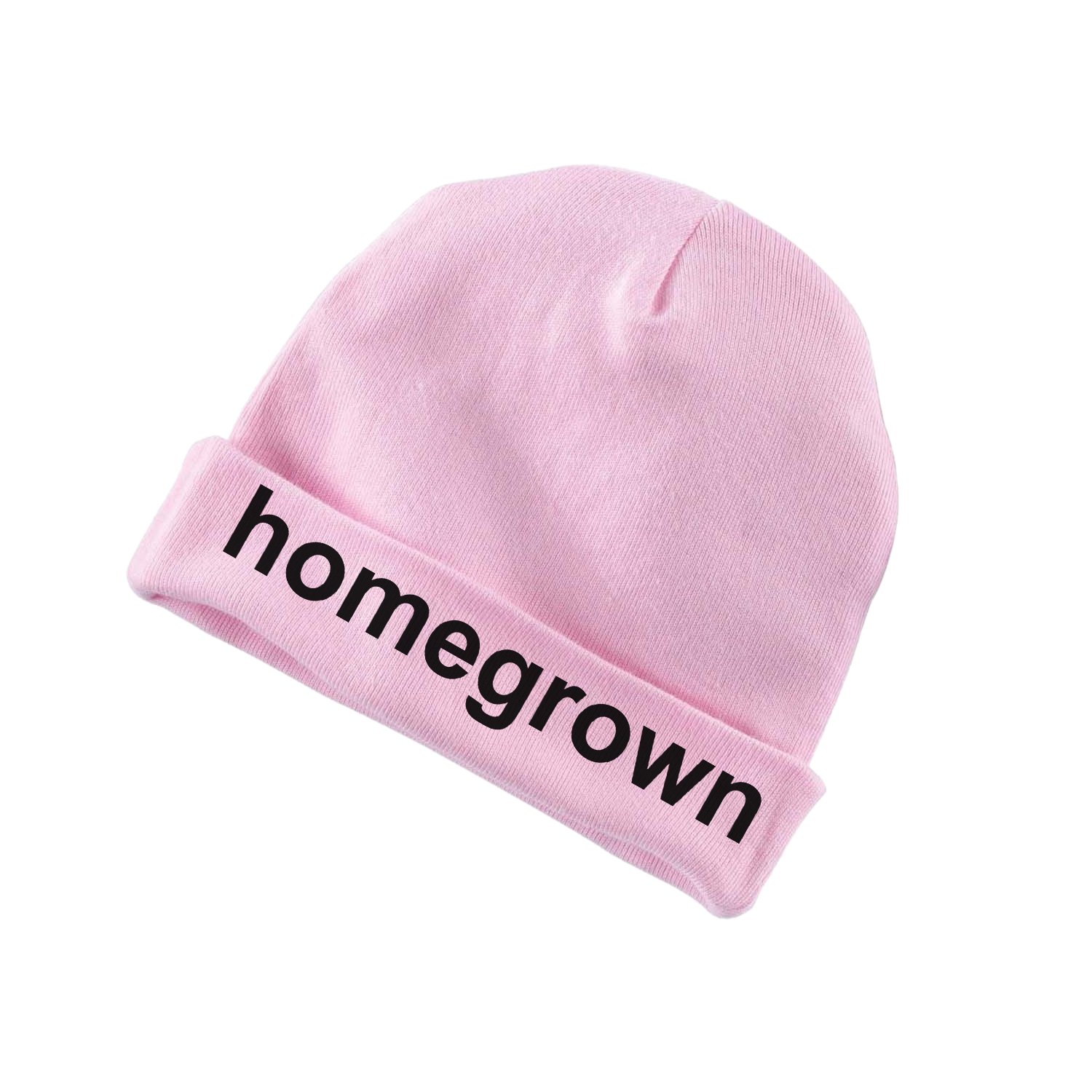 Decal Serpent Homegrown Parody Funny Baby Beanie Cotton Cap Hat - Pink