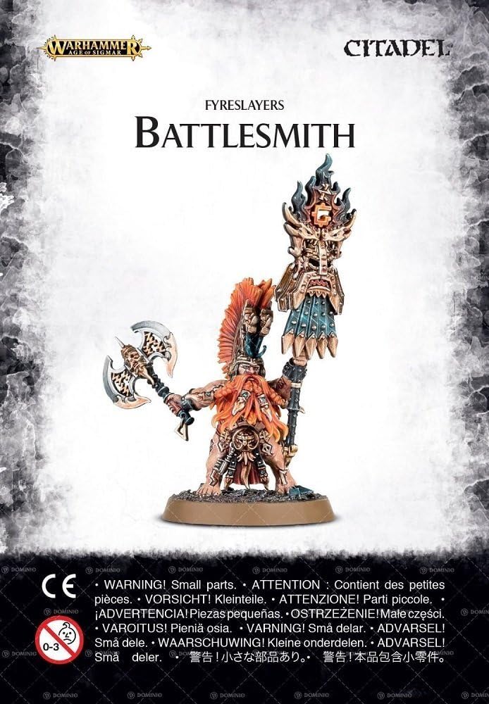 Games Workshop Warhammer Dwarf Fyreslayers Battlesmith
