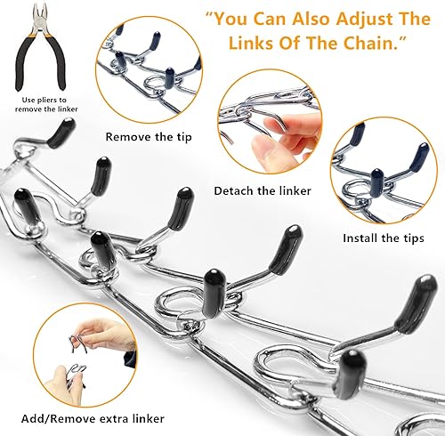 Miniatura 4 de Collar de perro, collar ajustable para perros pequeños, medianos y grandes (S 14 a 16 pulgadas, peso alrededor de 35 libras)