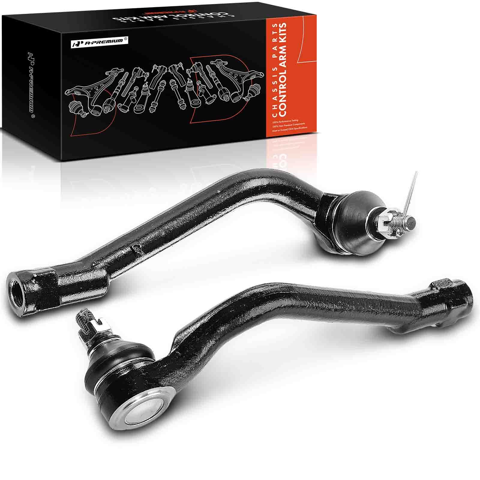 A-Premium 2 x Front Outer Tie Rod Ends, Compatible with Hyundai Sonata 2011-2015, Tucson 2010-2017, Azera 2012-2017, Kia Optima 2011-2015, Sportage 2011-2016, Cadenza 2014-2016